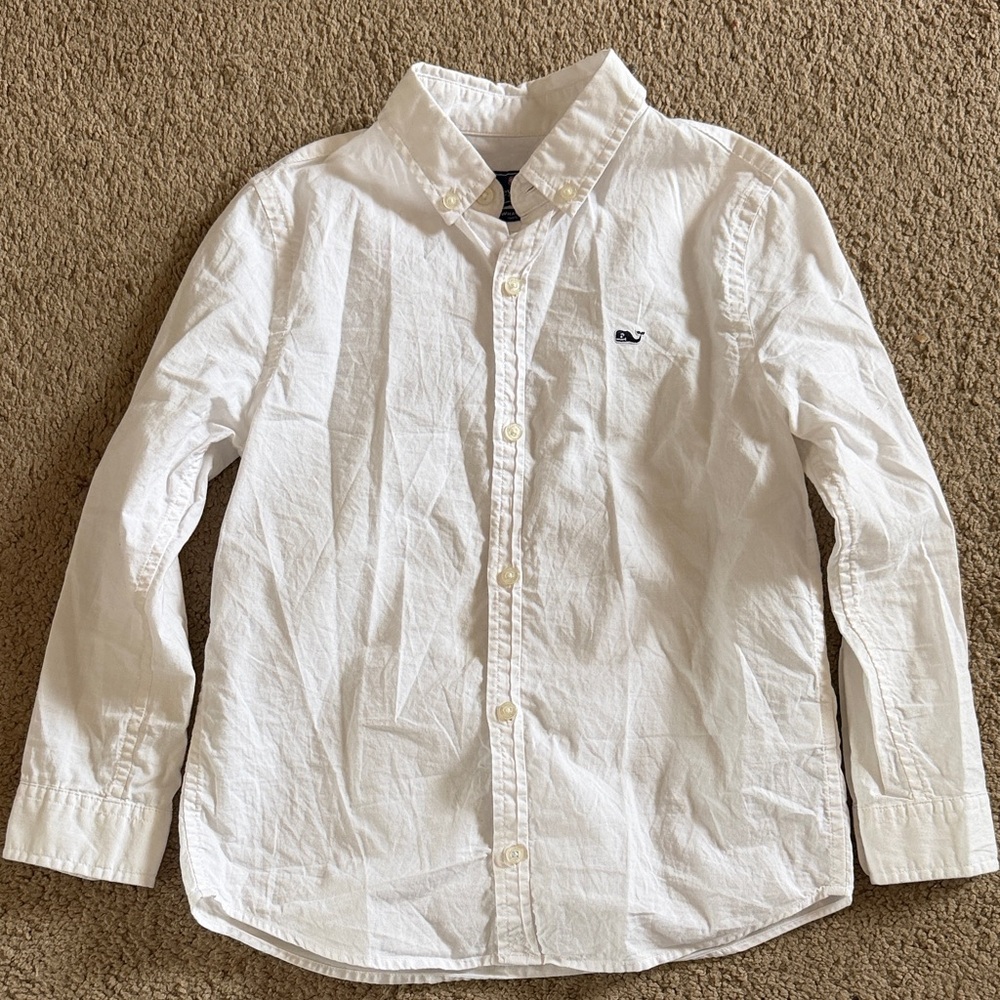 Vineyard Vines White Button Up Shirt
